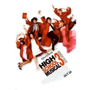   School Musical 3 Senior Year   Movie Poster   27 x 40
