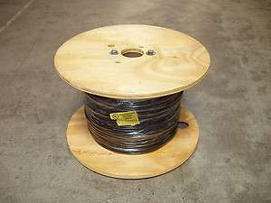   Underground Feeder Cable, 14 AWG, Solid BC, 600V, PVC, 500, Black