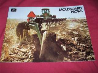 1978 John Deere Moldboard Plow Brochure 2600 2800 3600 1250 35 45 4200 