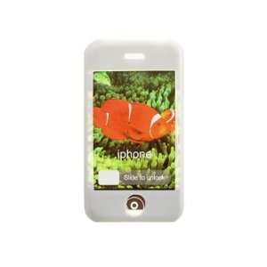  Apple IPHONE 4GB / 8GB Clear Silicone Skin Case Cell 