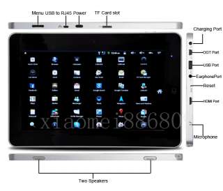 10 Android 2.2 ZT 180 512M HDMI WiFi Tablet PC