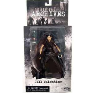  NECA Resident Evil Archives Jill Valentine (black) Toys 