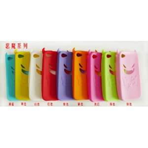 Silicone Soft Back Devil Cover Case Skin for Apple Iphone 4s 4 4g 4gs 