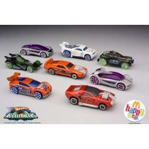  McDonalds   Hot Wheels Acceleracers Complete Happy Meal 