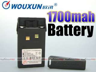 WOUXUN 1.7A battery for KG 669 KG 689 KG 679 KG UVD1P  