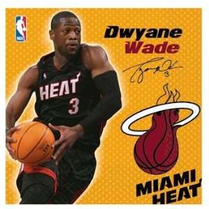  Miami Heat Dwyane Wade Basketball   Lunch Napkins 