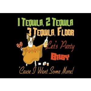  1 Tequila 2 Tequila 3 Tequila Floor Greeting Card Health 