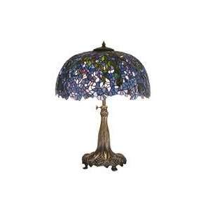  Meyda Tiffany   50009   28.5H Tiffany Laburnum Table Lamp 