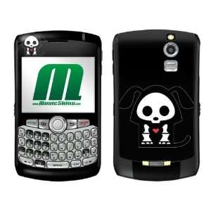  MusicSkins MS SKEL50032 BlackBerry Curve  8330