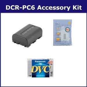  Sony DCR PC6 Camcorder Accessory Kit includes DVTAPE Tape 