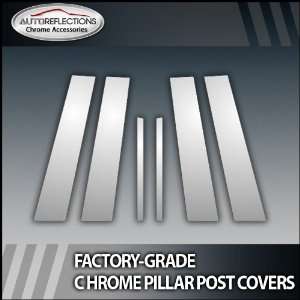  09 12 Volkswagen Tiguan 6Pc Chrome Pillar Post Covers 
