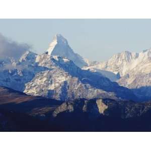 Matterhorn, Viewed from Fiescheralp, Switzerland, Europe Photographic 