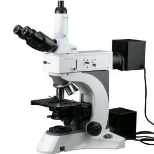 AmScope 50X 1500X Metallurgical Microscope with Darkfield and 