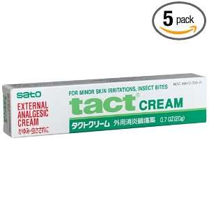  Sato Tact Cream, 0.71 Ounce Boxes (Pack of 5) Health 