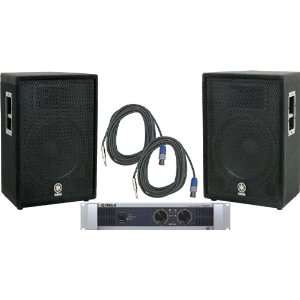  Yamaha A15/ P5000S Speaker & Amp Package Musical 