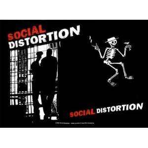 Social Distortion Fabric Poster Print, 40x30