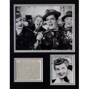  I Love Lucy TV Show Picture Plaque Unframed