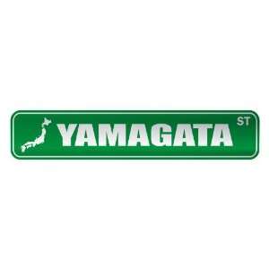   YAMAGATA ST  STREET SIGN CITY JAPAN