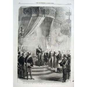  Papal Nuncio Congratulates Emperor Tuileries 1869