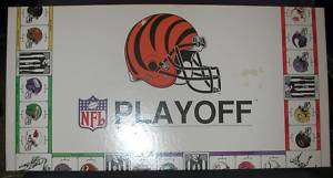 NFL Playoff Football Board Game 1991 Cincinnati Bengals  