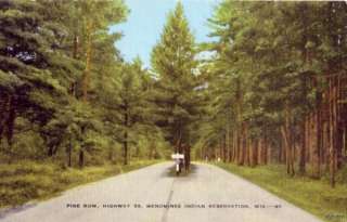 PINE ROW HIGHWAY 55 MENOMINEE INDIAN RESERVATION, WI  