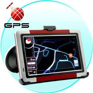  5 Inch Touch Screen GPS Navigator w/FM Transmitter (Sports 