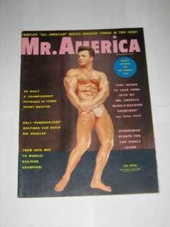 Mr. America Magazine October 1960 Lou Degni  
