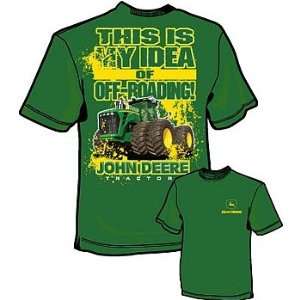  John Deere Off Roading Green T Shirt
