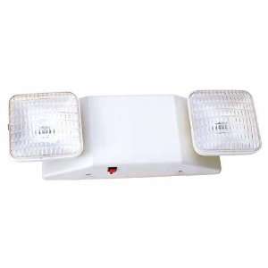  2 Head Halogen Emergency Light with Battery and Remote 