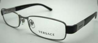NEW VERSACE VE 1121 GUNMETAL 1001 RX ABLE FRAME 53mm**  