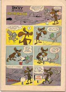 ROCKY AND HIS FRIENDS #1128  AUG OCT 1960  DELL FOUR COLOR  