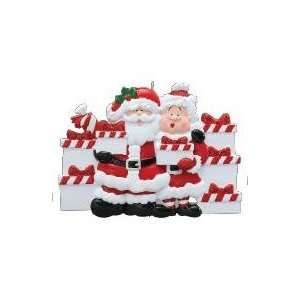   Mrs. Claus with 7 Gifts Christmas Ornament for Personalization RM45 7