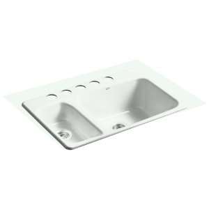 Kohler K 5924 5U FF Lakefield Undercounter Sink with Installation Kit 