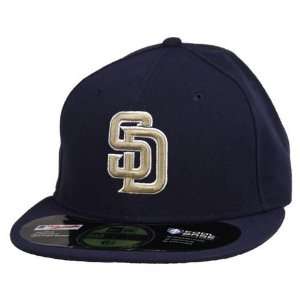   Diego Padres Road Performance 59Fifty Fitted Hat