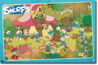 The Smurfs Poster Village TV Show 1189  