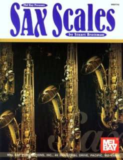   Sax Scales by Stuart Brottman, Mel Bay Publications, Inc.  Paperback