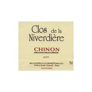  Clos De La Niverdiere Chinon 2009 750ML Grocery & Gourmet 