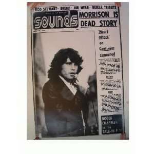  The Doors Poster Morrison Dead News Paper 