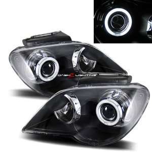  07 08 Chrysler Pacifica CCFL Halo Projector Headlights 