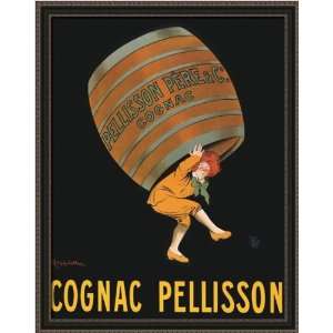  31x25 Cognac Pellisson by Vintage Posters framed Framed 