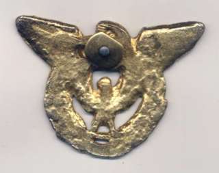     MUSLIM / AIR FORCE CAP BADGE FROM 1992, extr. rare war time badge