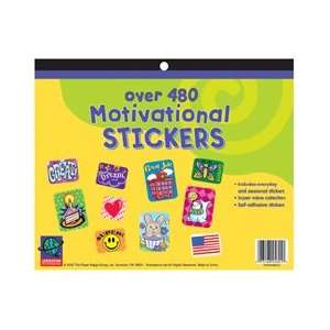  Eureka Jumbo Motivational Sticker Book 1442 Count Toys 