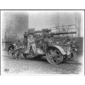  German gun?,Auden,Belgium,US Army Artillery,WWI,1918
