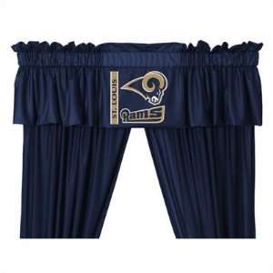  Sports Coverage NFLRamsDV St. Louis Rams Drapes and 