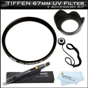 Tiffen 67mm UV Protection Filter Bundle Kit For Canon EF 70 300mm f/4 