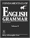 Fundamentals of English Grammar Betty Schrampfer Azar