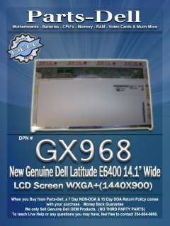   Latitude E6400 14.1Wide LCD Screen WXGA+(1440x900) B141PW04 GX968