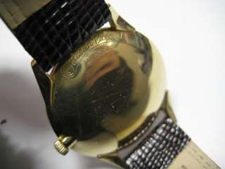 Vintage Solid 14k Gold Lucien Piccard Wrist Watch BOX  