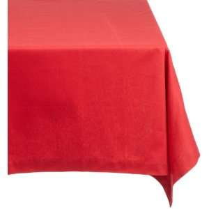   KAF Home Fete Buffet Tablecloth, 70 x 70 Inches, Red