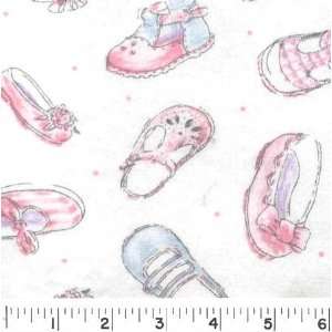  70 Wide LITTLE FEET Fabric By The Yard Arts, Crafts 